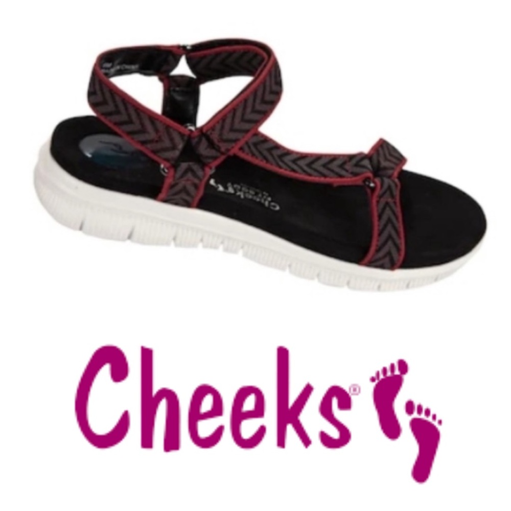 🆕 CHEEKS (by Tony Little) Sneaker Sandals…NEW w/Tags!!!